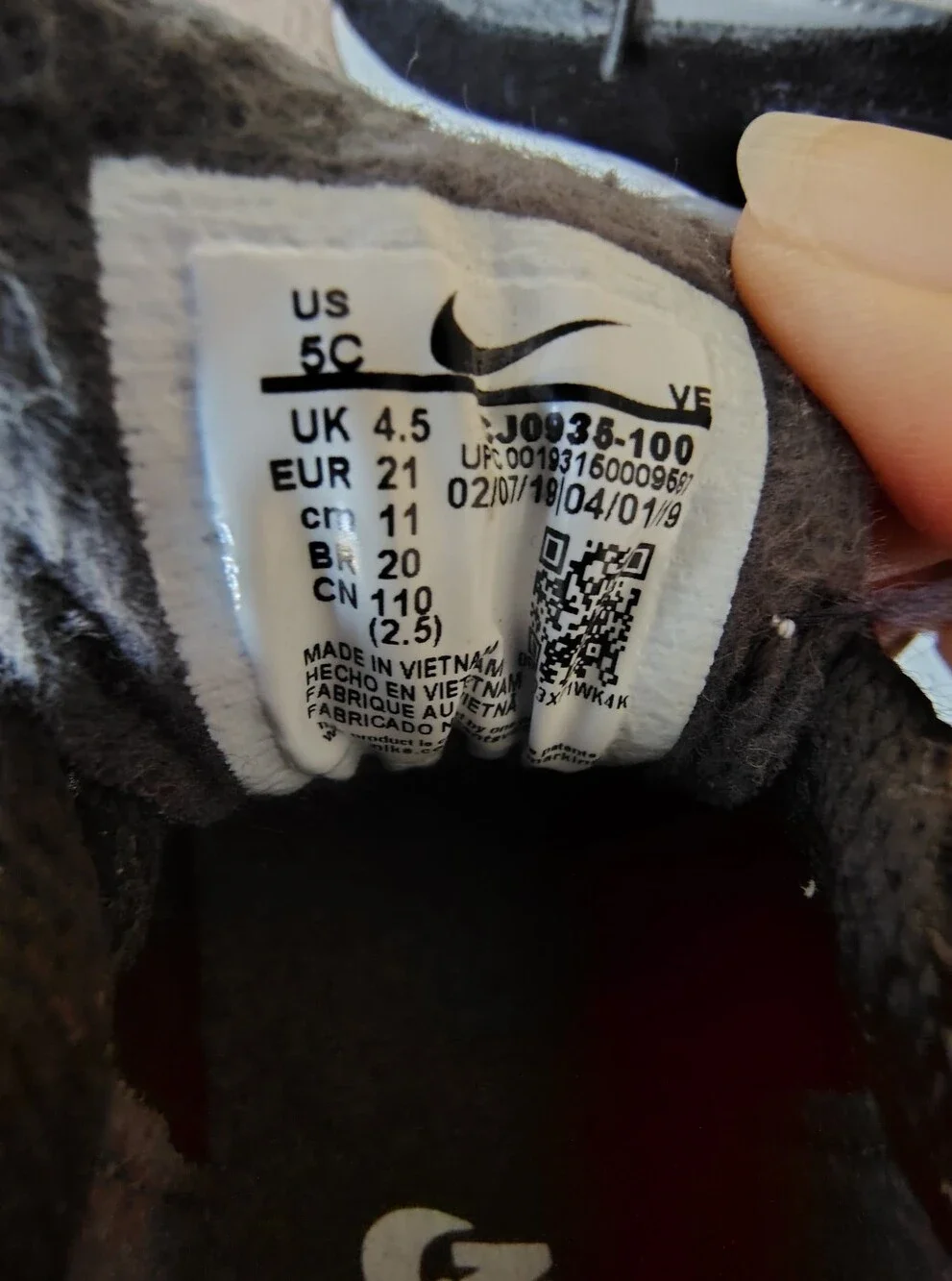 Nike Air Max 90 QS Python Toddler Sneakers Size 5C